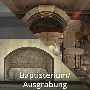 Baptisterium/Ausgrabung